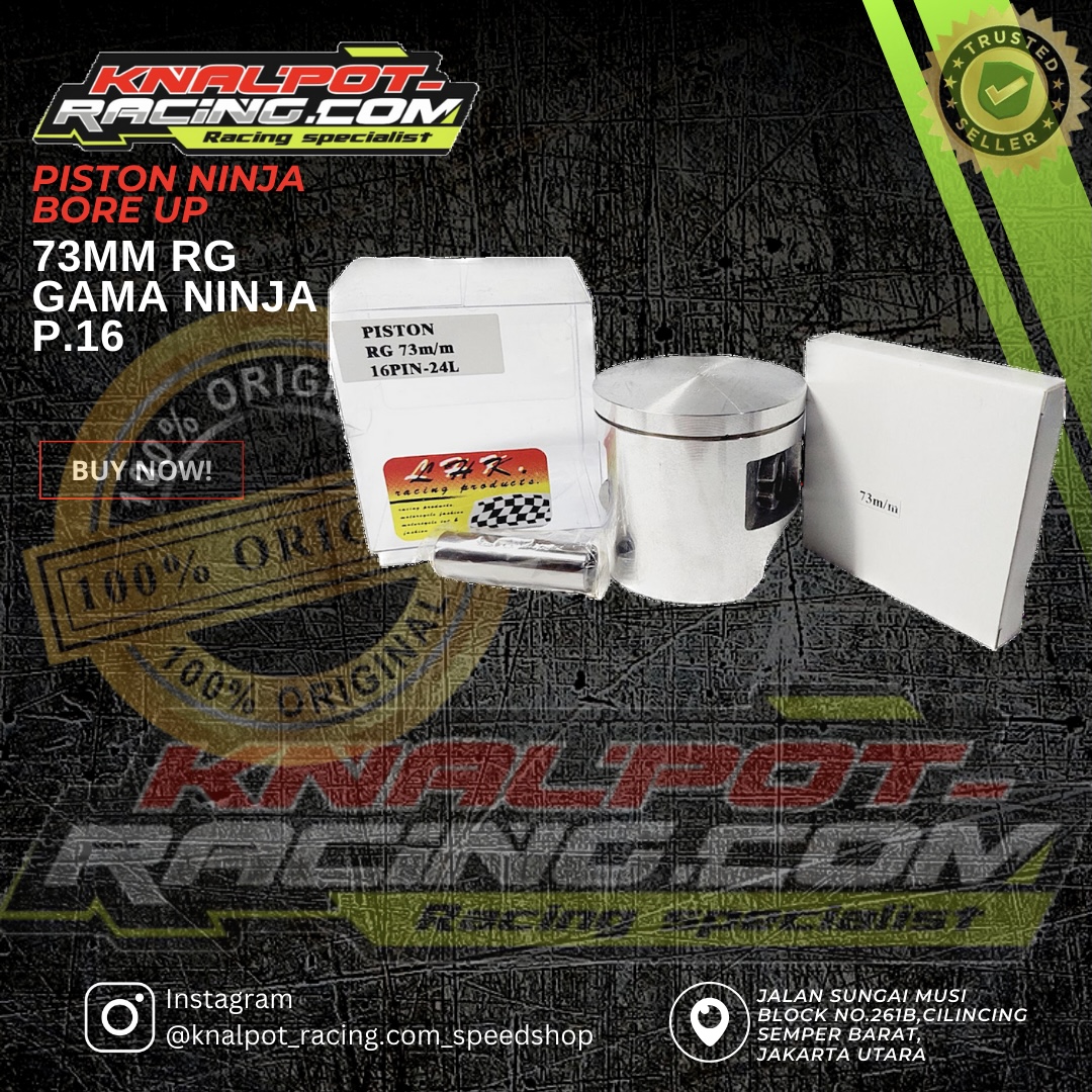 PISTON NINJA BORE UP 73MM RG GAMA NINJA P.16